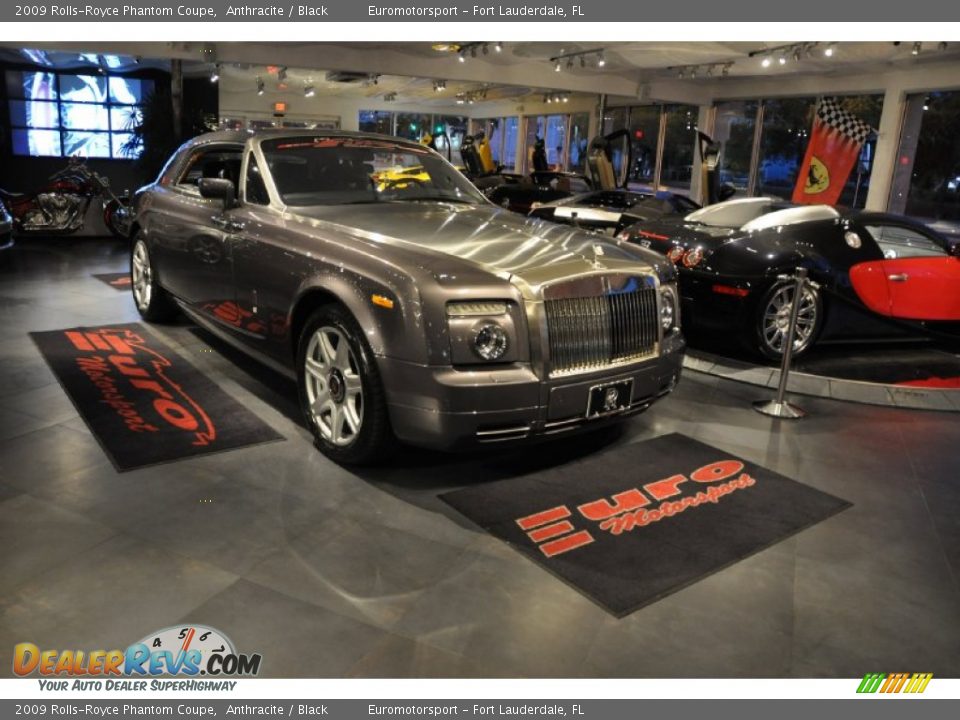 2009 Rolls-Royce Phantom Coupe Anthracite / Black Photo #23