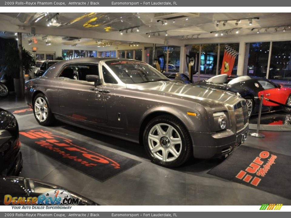 2009 Rolls-Royce Phantom Coupe Anthracite / Black Photo #24