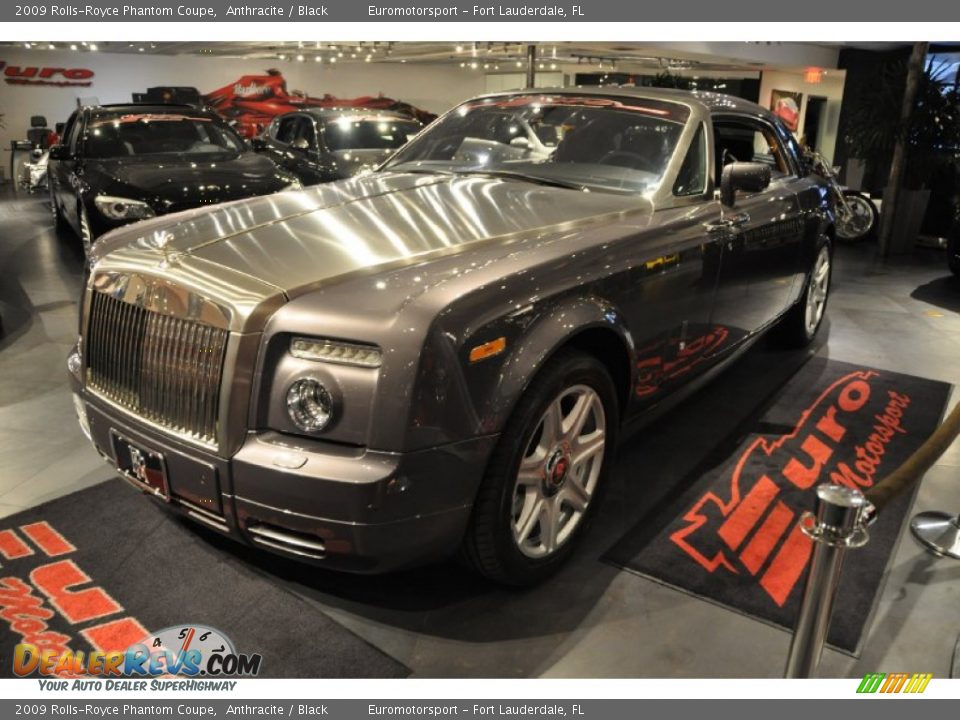2009 Rolls-Royce Phantom Coupe Anthracite / Black Photo #33