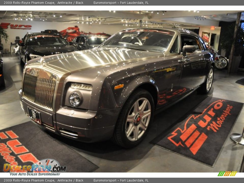 2009 Rolls-Royce Phantom Coupe Anthracite / Black Photo #34