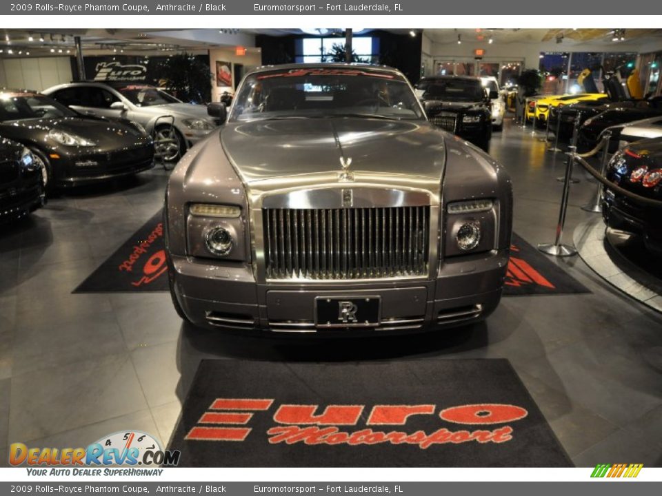 2009 Rolls-Royce Phantom Coupe Anthracite / Black Photo #35