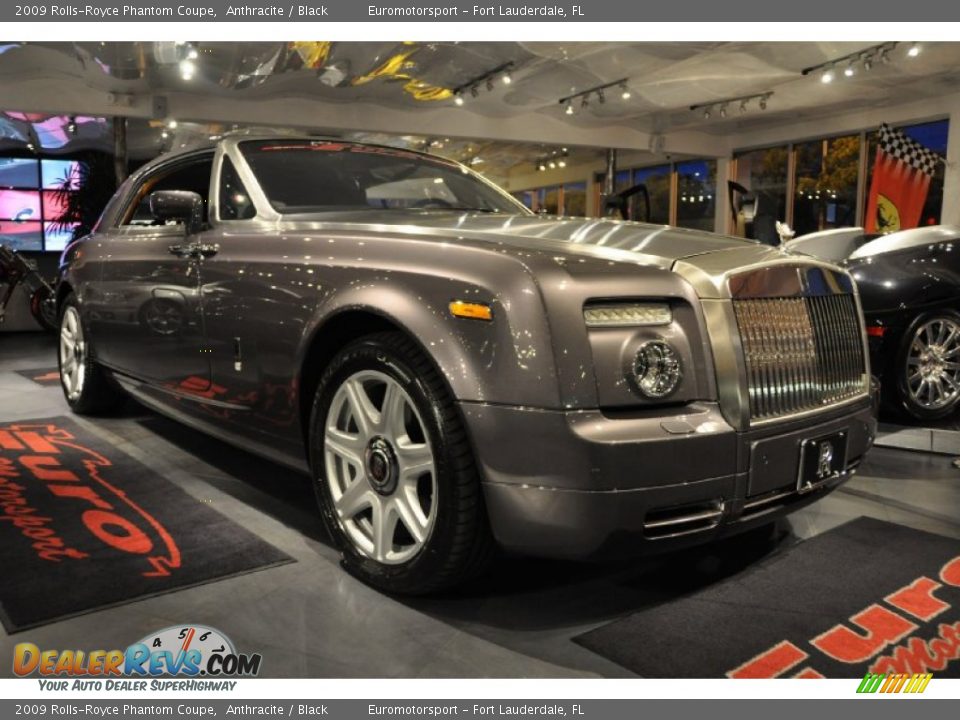 2009 Rolls-Royce Phantom Coupe Anthracite / Black Photo #38