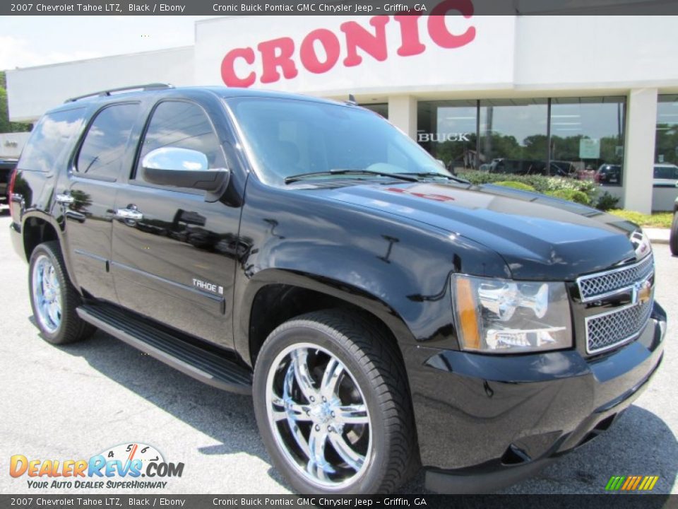 2007 Chevrolet Tahoe LTZ Black / Ebony Photo #1