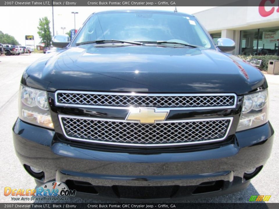 2007 Chevrolet Tahoe LTZ Black / Ebony Photo #2