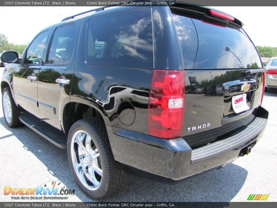 2007 Chevrolet Tahoe LTZ Black / Ebony Photo #5