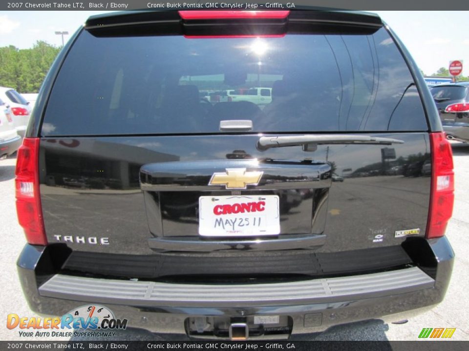 2007 Chevrolet Tahoe LTZ Black / Ebony Photo #6