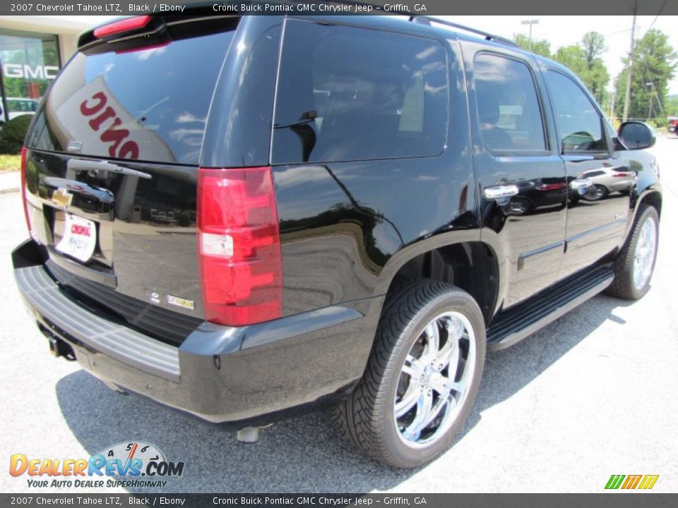 2007 Chevrolet Tahoe LTZ Black / Ebony Photo #7