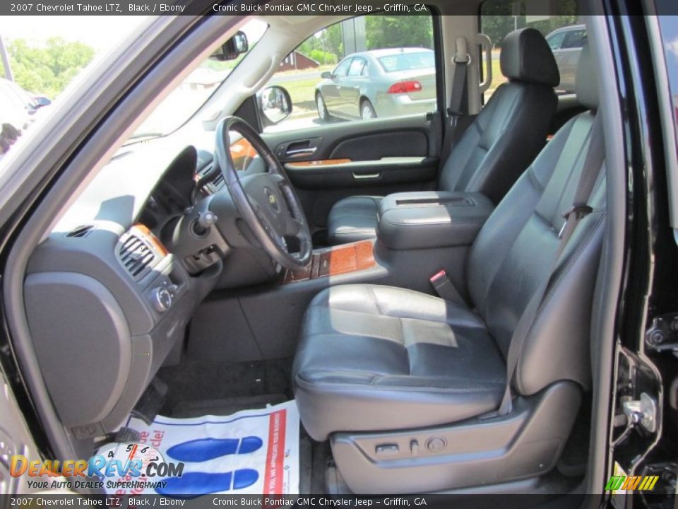 2007 Chevrolet Tahoe LTZ Black / Ebony Photo #11