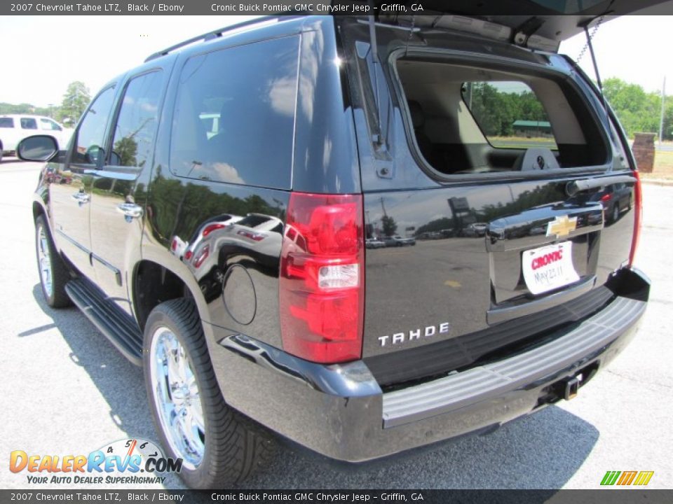 2007 Chevrolet Tahoe LTZ Black / Ebony Photo #15