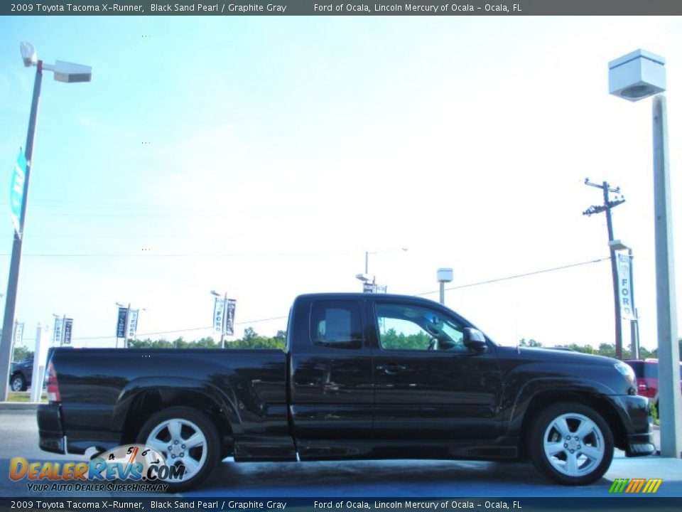 Black Sand Pearl 2009 Toyota Tacoma X-Runner Photo #6