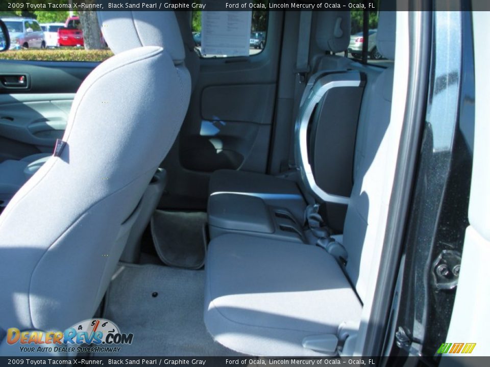 2009 Toyota Tacoma X-Runner Black Sand Pearl / Graphite Gray Photo #14