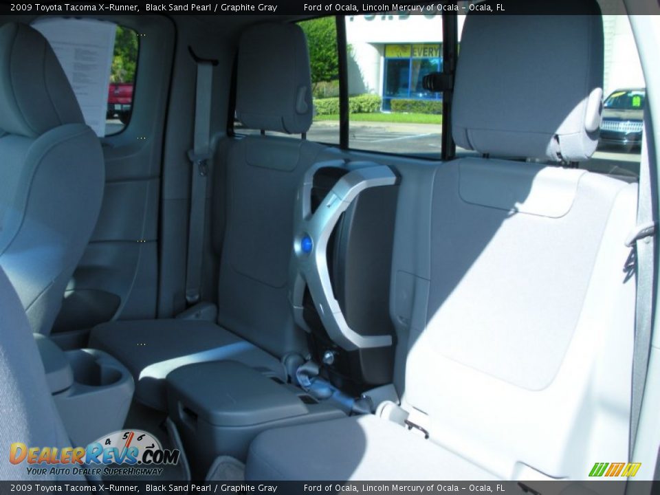 2009 Toyota Tacoma X-Runner Black Sand Pearl / Graphite Gray Photo #15