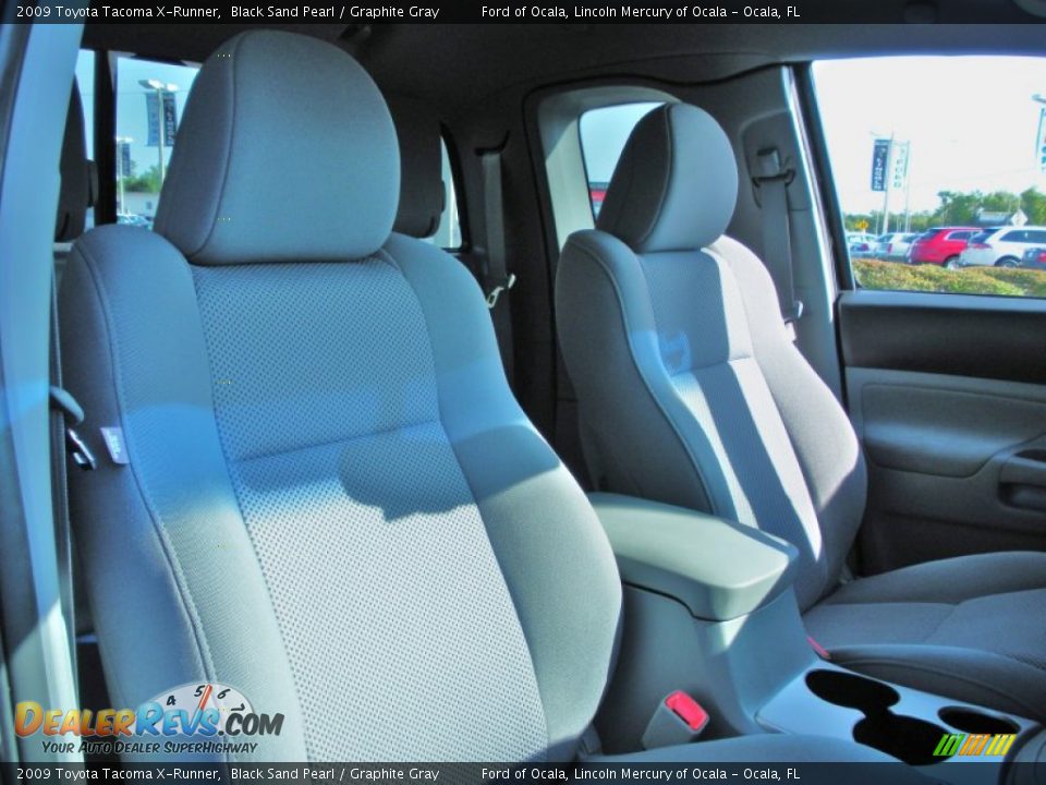 2009 Toyota Tacoma X-Runner Black Sand Pearl / Graphite Gray Photo #17