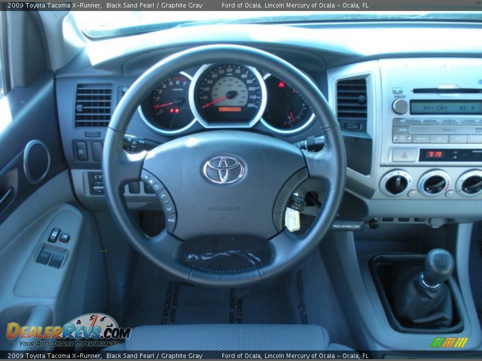 Dashboard of 2009 Toyota Tacoma X-Runner Photo #19