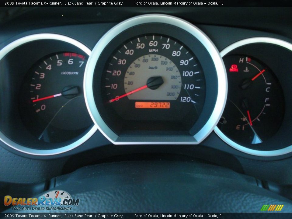 2009 Toyota Tacoma X-Runner Gauges Photo #20
