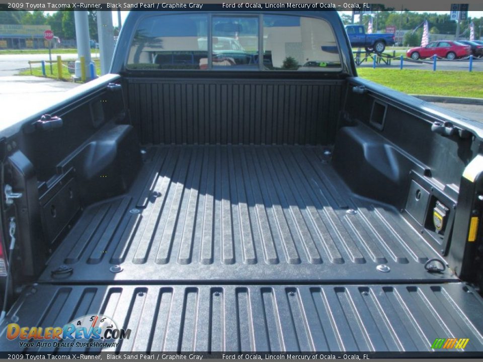 2009 Toyota Tacoma X-Runner Black Sand Pearl / Graphite Gray Photo #24