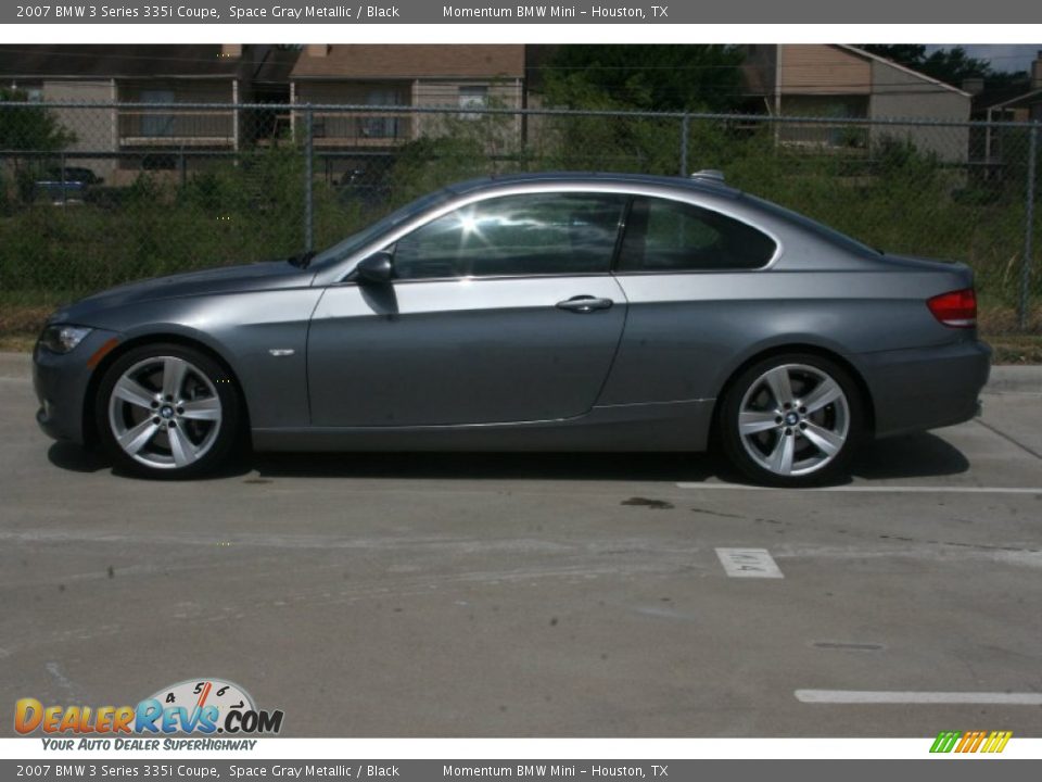 2007 Bmw 3 Series 335i Coupe Space Gray Metallic Black