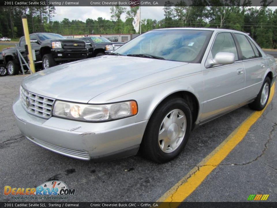 2001 Cadillac Seville SLS Sterling / Oatmeal Photo #3