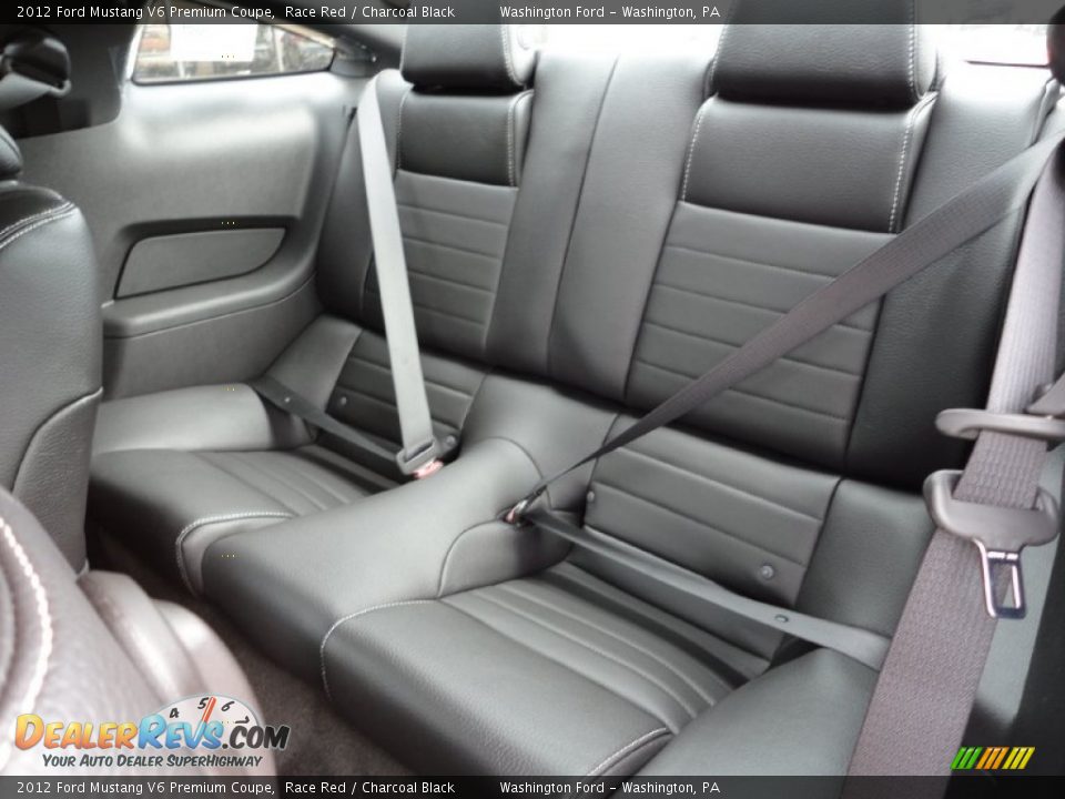 2012 Ford Mustang V6 Premium Coupe Race Red / Charcoal Black Photo #13