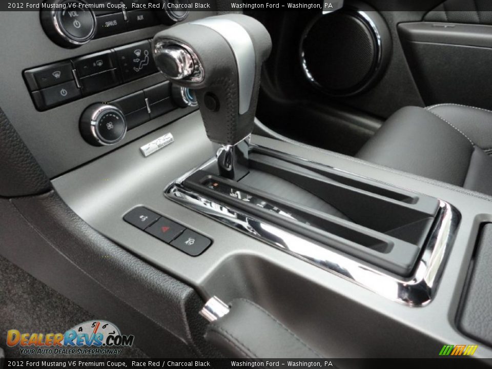 2012 Ford Mustang V6 Premium Coupe Race Red / Charcoal Black Photo #17