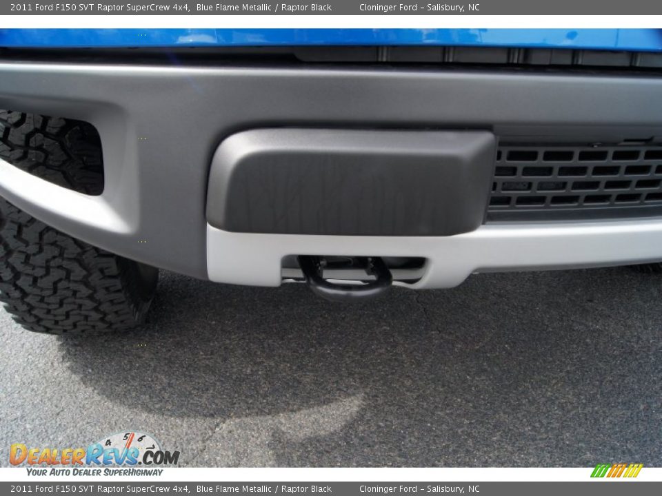 2011 Ford F150 SVT Raptor SuperCrew 4x4 Blue Flame Metallic / Raptor Black Photo #18