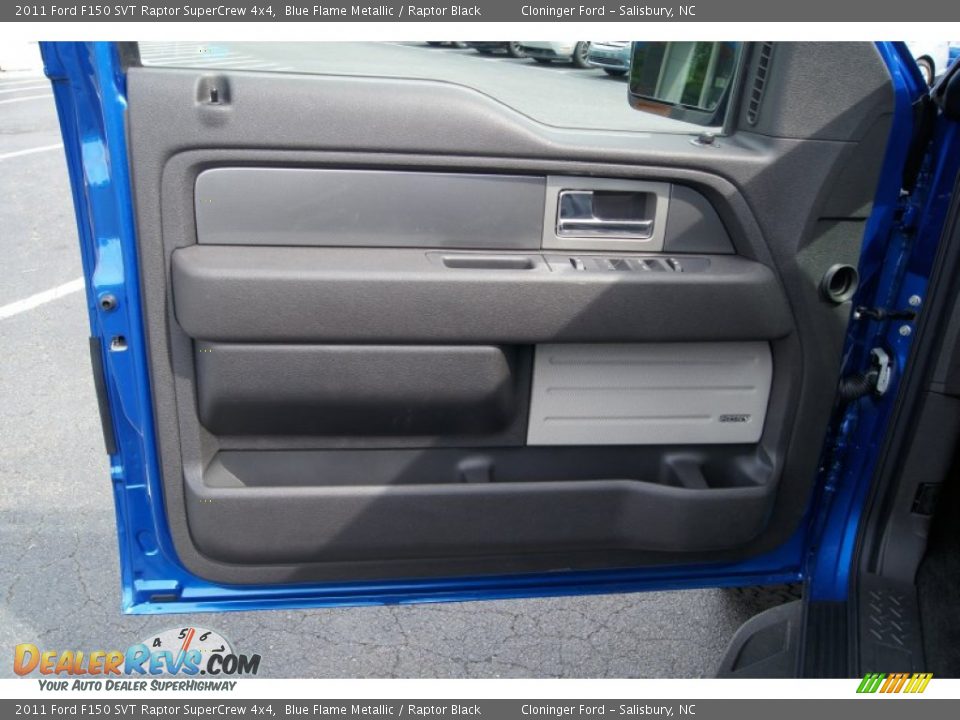 2011 Ford F150 SVT Raptor SuperCrew 4x4 Blue Flame Metallic / Raptor Black Photo #26