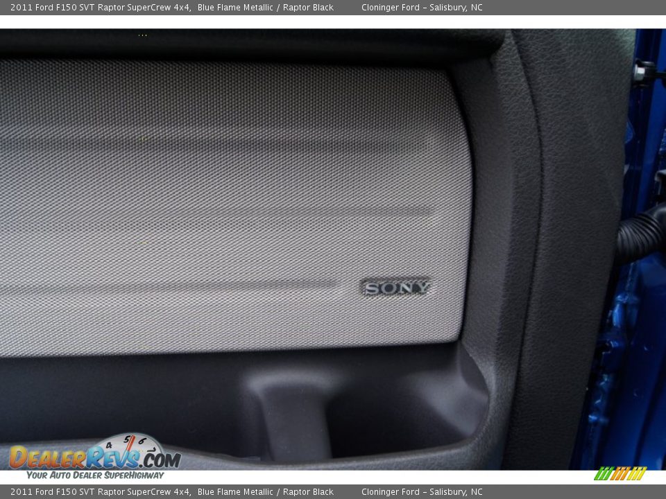 2011 Ford F150 SVT Raptor SuperCrew 4x4 Blue Flame Metallic / Raptor Black Photo #28