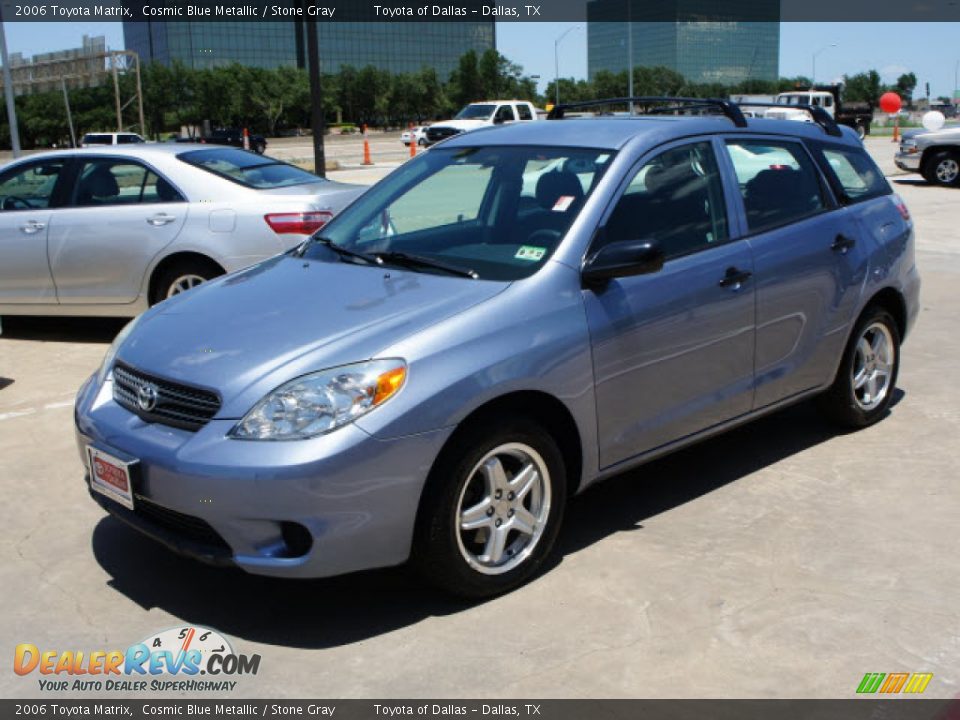2006 Toyota Matrix Cosmic Blue Metallic / Stone Gray Photo #1