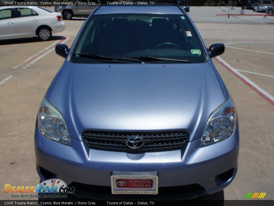 2006 Toyota Matrix Cosmic Blue Metallic / Stone Gray Photo #6