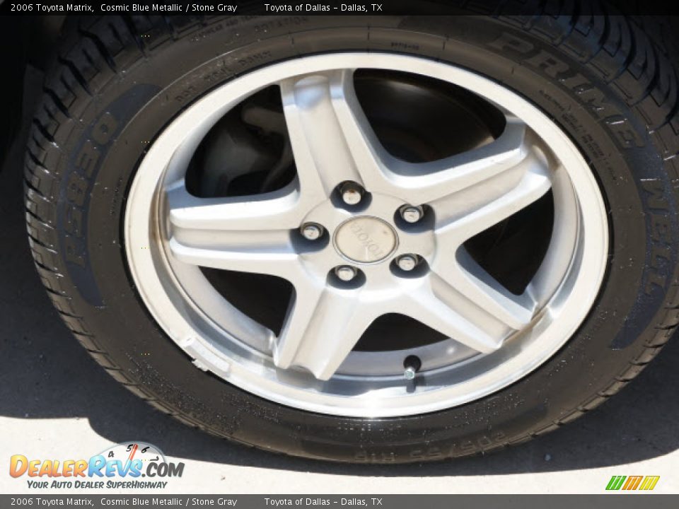 2006 Toyota Matrix Cosmic Blue Metallic / Stone Gray Photo #7