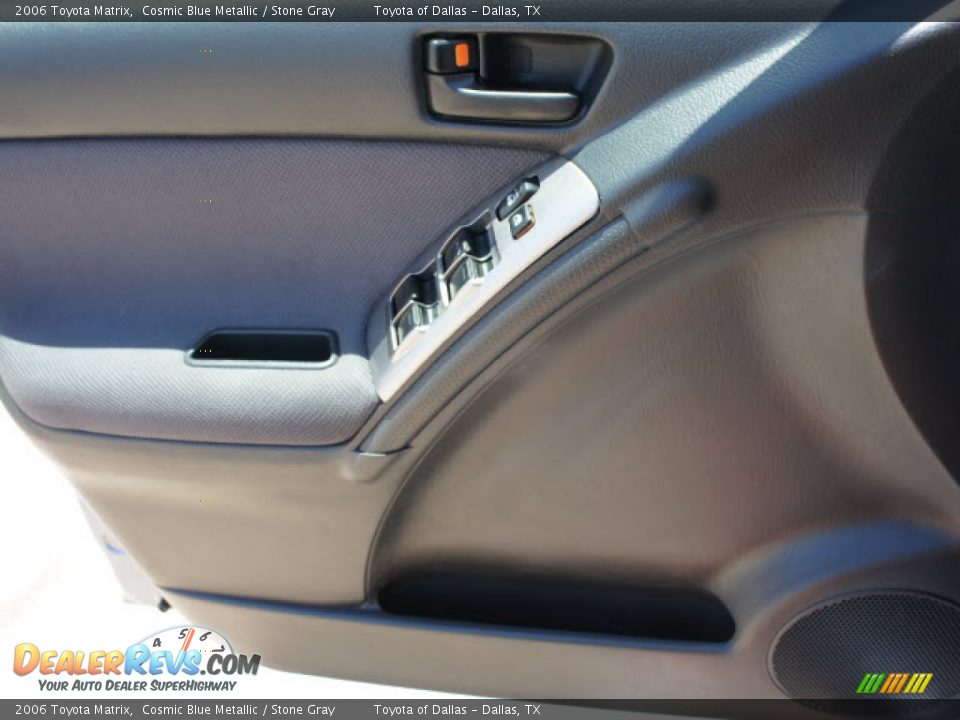 2006 Toyota Matrix Cosmic Blue Metallic / Stone Gray Photo #12