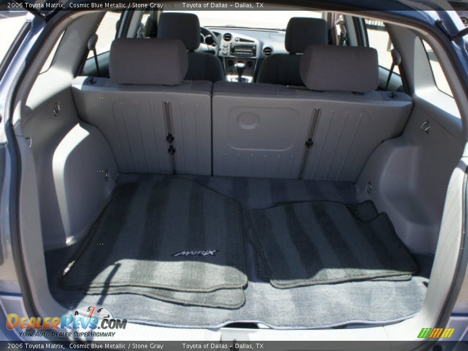 2006 Toyota Matrix Cosmic Blue Metallic / Stone Gray Photo #15