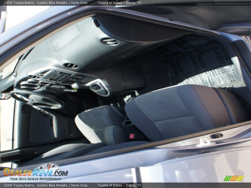 2006 Toyota Matrix Cosmic Blue Metallic / Stone Gray Photo #16