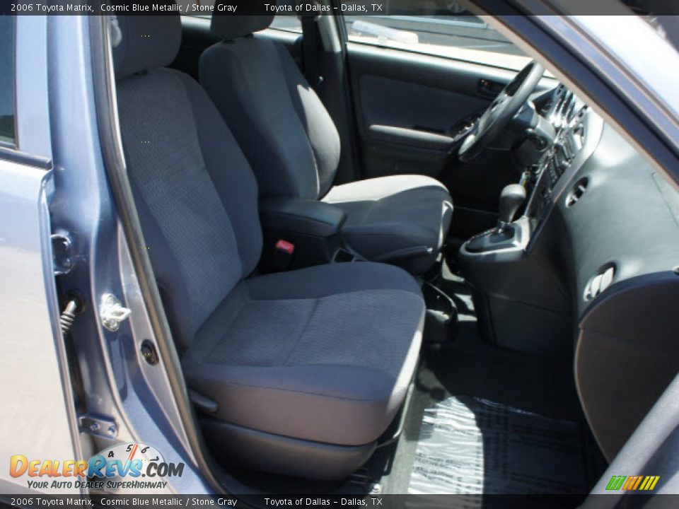 2006 Toyota Matrix Cosmic Blue Metallic / Stone Gray Photo #17