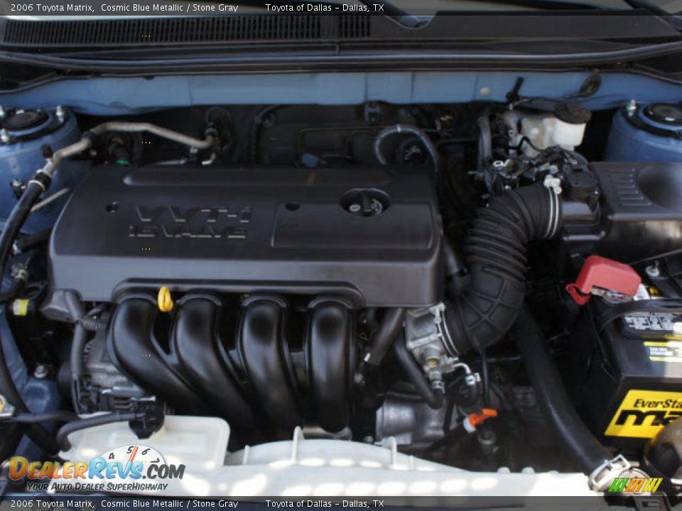 2006 Toyota Matrix Cosmic Blue Metallic / Stone Gray Photo #20