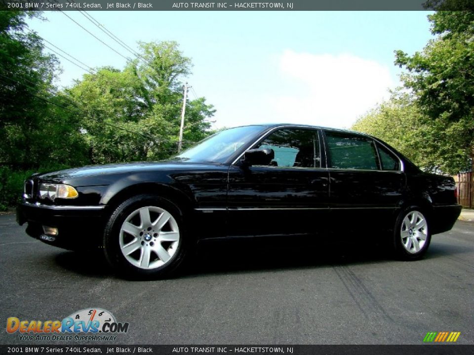 2001 740Il black black bmw #1