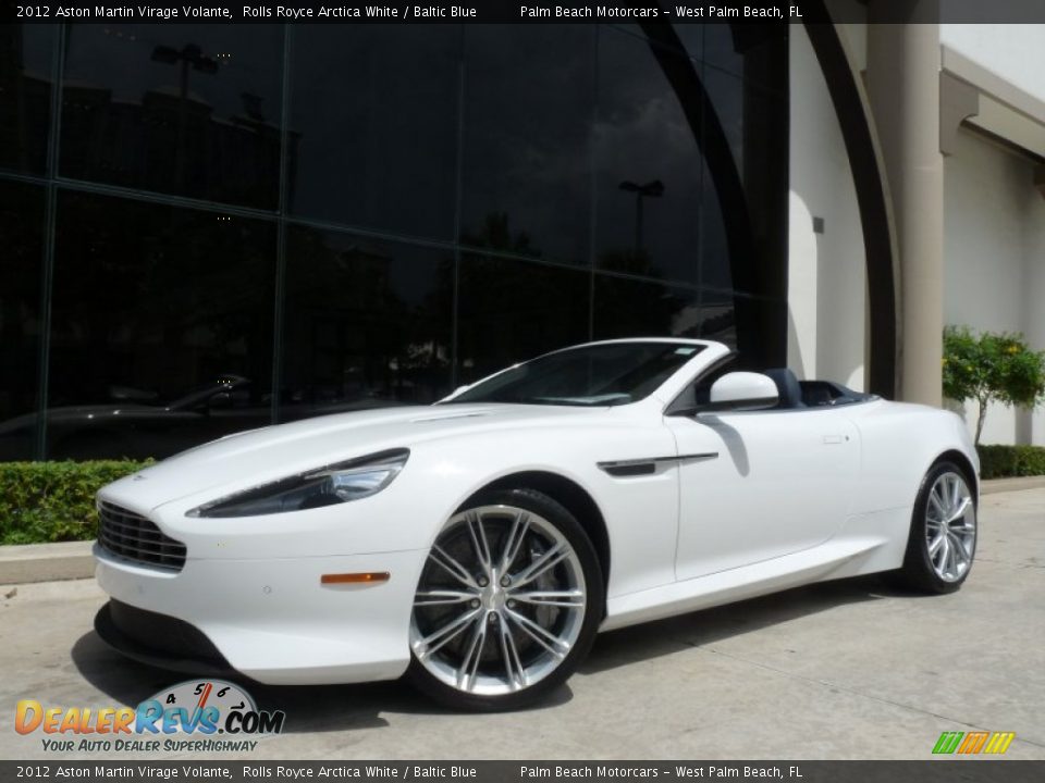 Rolls Royce Arctica White 2012 Aston Martin Virage Volante Photo #1