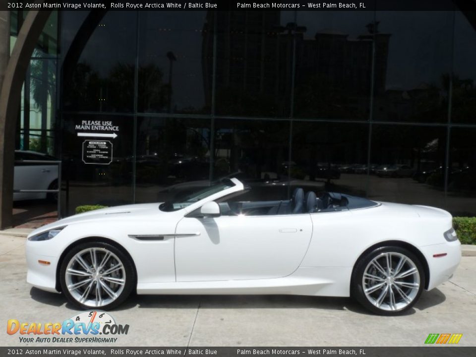 Rolls Royce Arctica White 2012 Aston Martin Virage Volante Photo #5