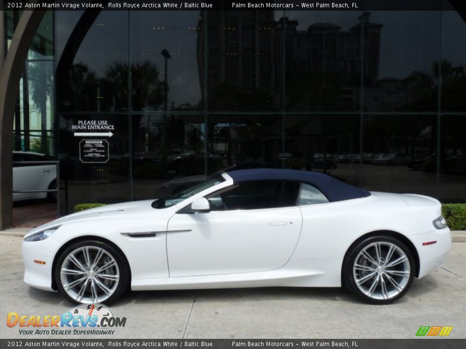 Rolls Royce Arctica White 2012 Aston Martin Virage Volante Photo #6