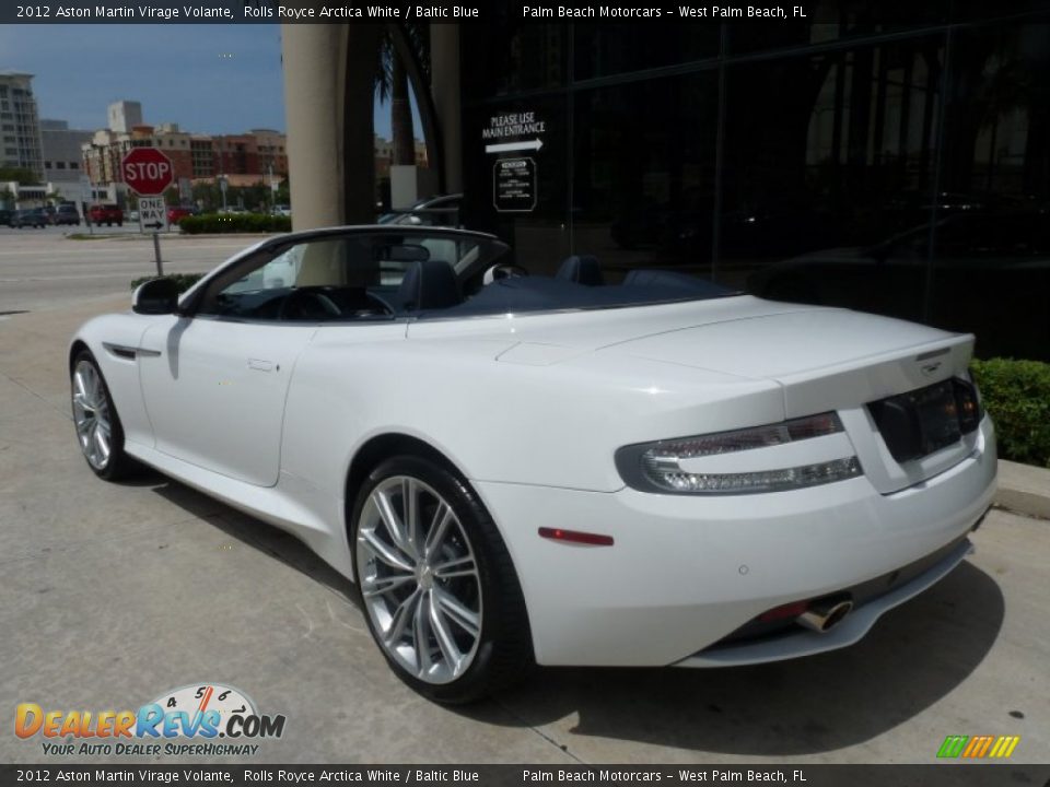 Rolls Royce Arctica White 2012 Aston Martin Virage Volante Photo #7
