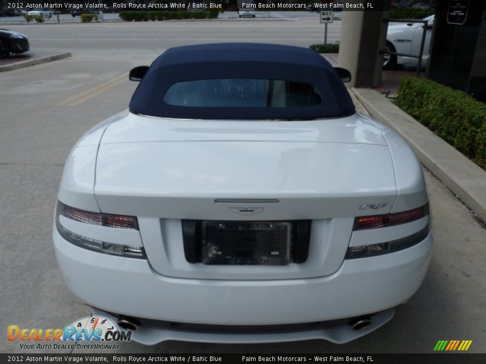 Rolls Royce Arctica White 2012 Aston Martin Virage Volante Photo #10
