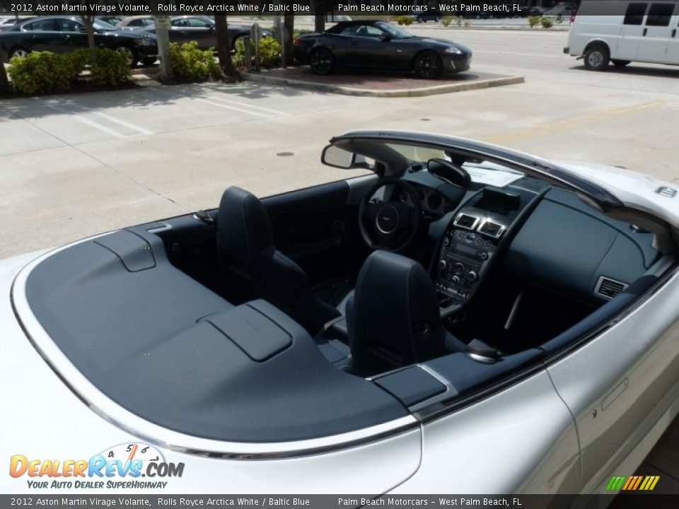 Baltic Blue Interior - 2012 Aston Martin Virage Volante Photo #14