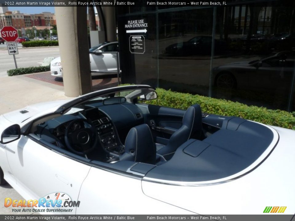 Baltic Blue Interior - 2012 Aston Martin Virage Volante Photo #16