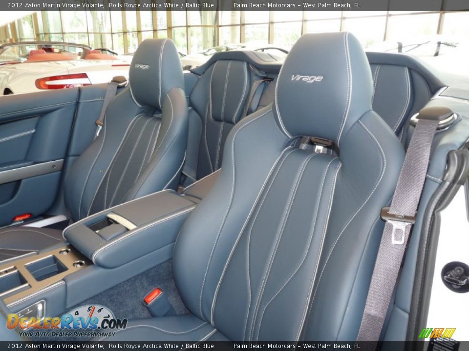 Baltic Blue Interior - 2012 Aston Martin Virage Volante Photo #22