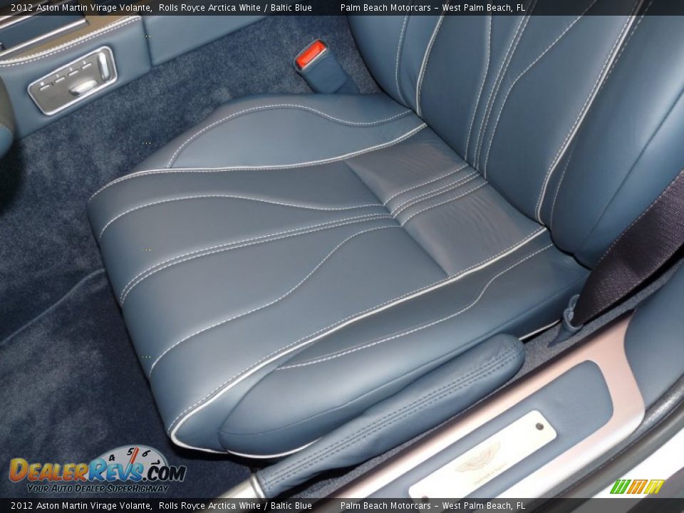 Baltic Blue Interior - 2012 Aston Martin Virage Volante Photo #23