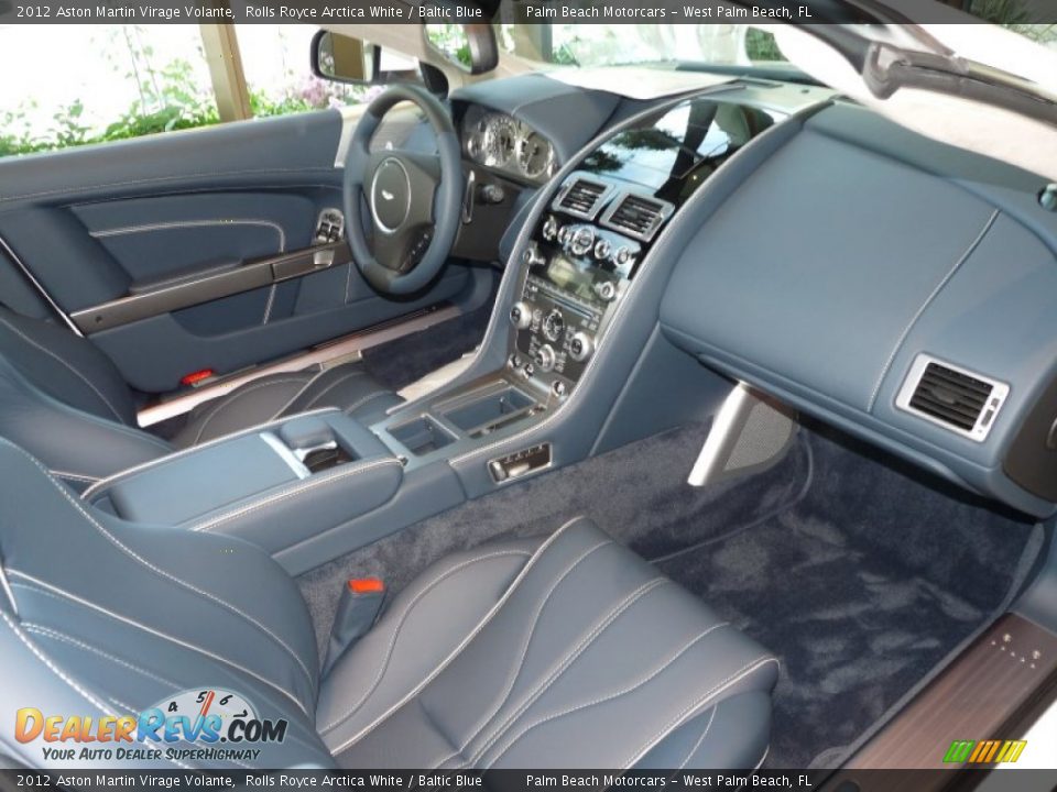 Dashboard of 2012 Aston Martin Virage Volante Photo #24