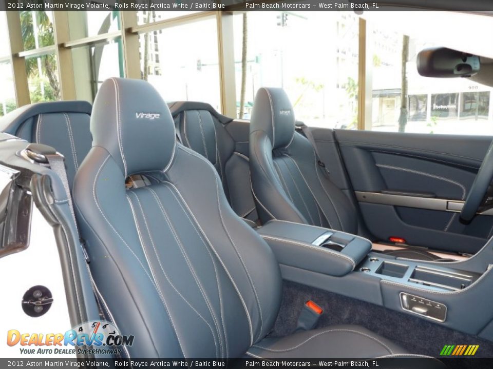 Baltic Blue Interior - 2012 Aston Martin Virage Volante Photo #25