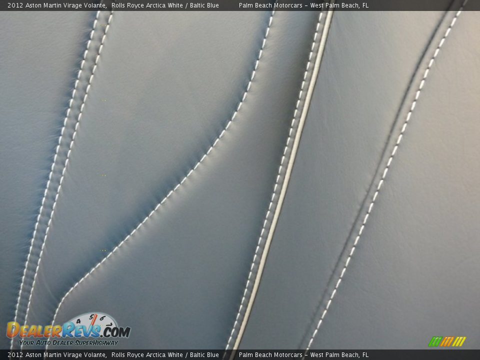 Baltic Blue Interior - 2012 Aston Martin Virage Volante Photo #28