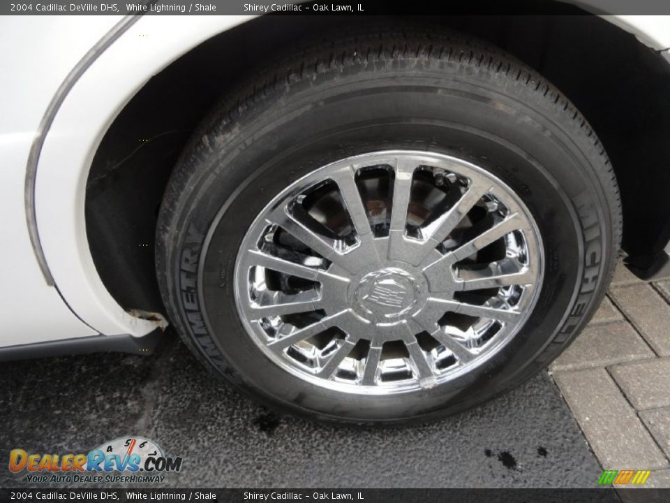 2004 Cadillac DeVille DHS White Lightning / Shale Photo #8