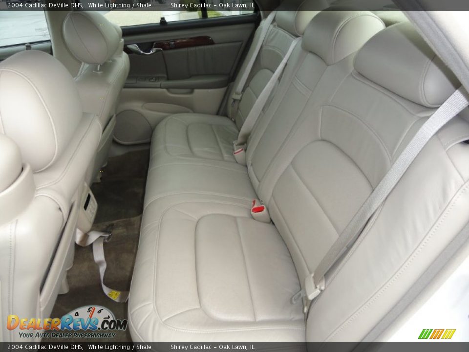 2004 Cadillac DeVille DHS White Lightning / Shale Photo #9